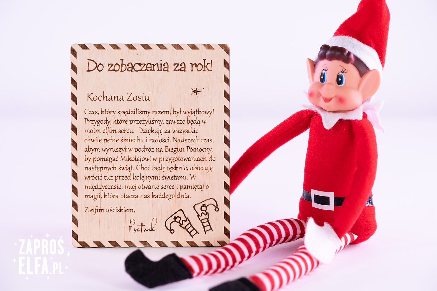 List pożegnalny od Elfa Psotnika