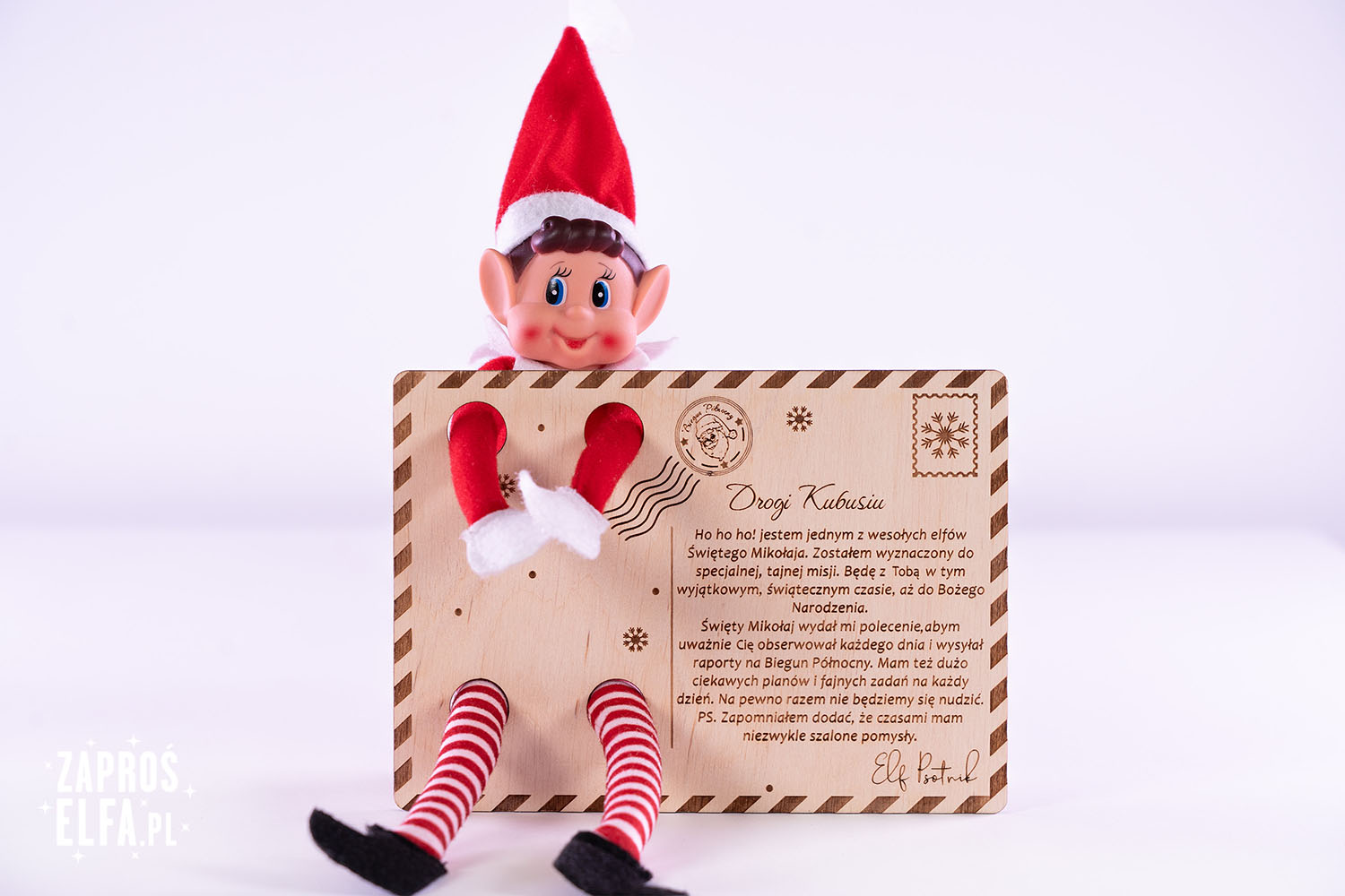 List od Elfa Psotnika - personalizowany
