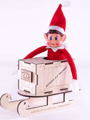Sanie Elfa na półce Sanie dla Elfa Psotnika