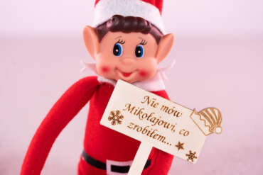 Psotne tabliczki do zabawy z Elfem